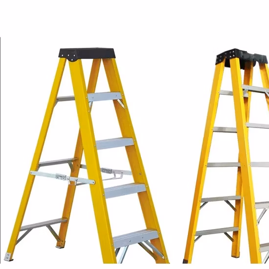 6 M. 8m. 10m High Quality Industrial 8m Insulation Fiberglass Ladder